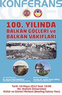 Er-vak Vakıflar Haftası Münasebetiyle 100. Yılında Balkan Göçleri Ve Balkan Vakıfları Konulu Konferans Düzenliyor.